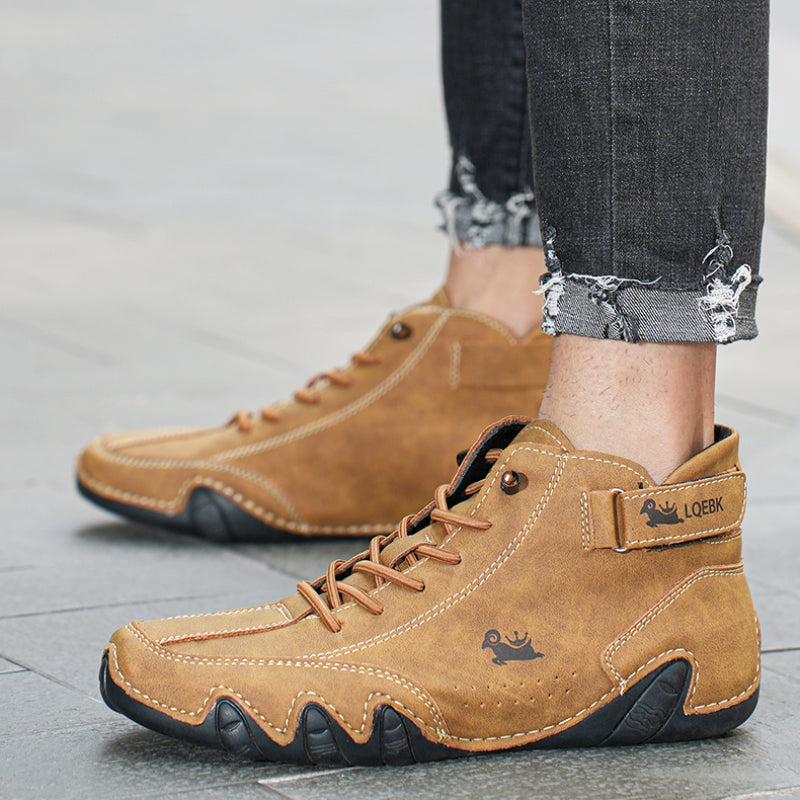 Barefoot Shoes Leather | Men's, Non-Slip, Orthopedic Support
