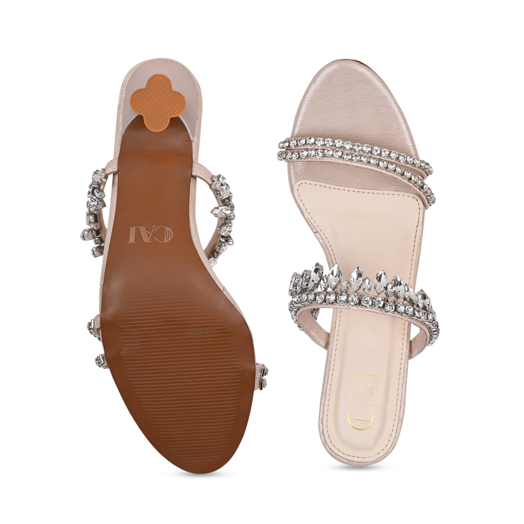 Chandelier Heels | Party Sandals | Rhinestone Sparkly