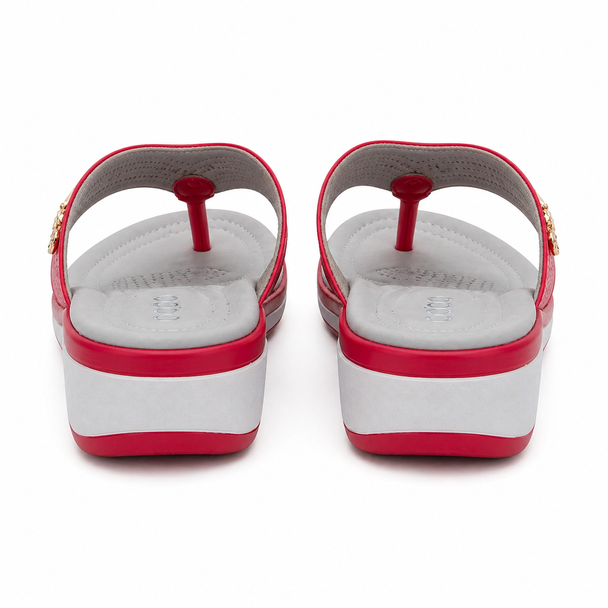 Women's Orthopedic Sandals | Comfortable Thong, Red