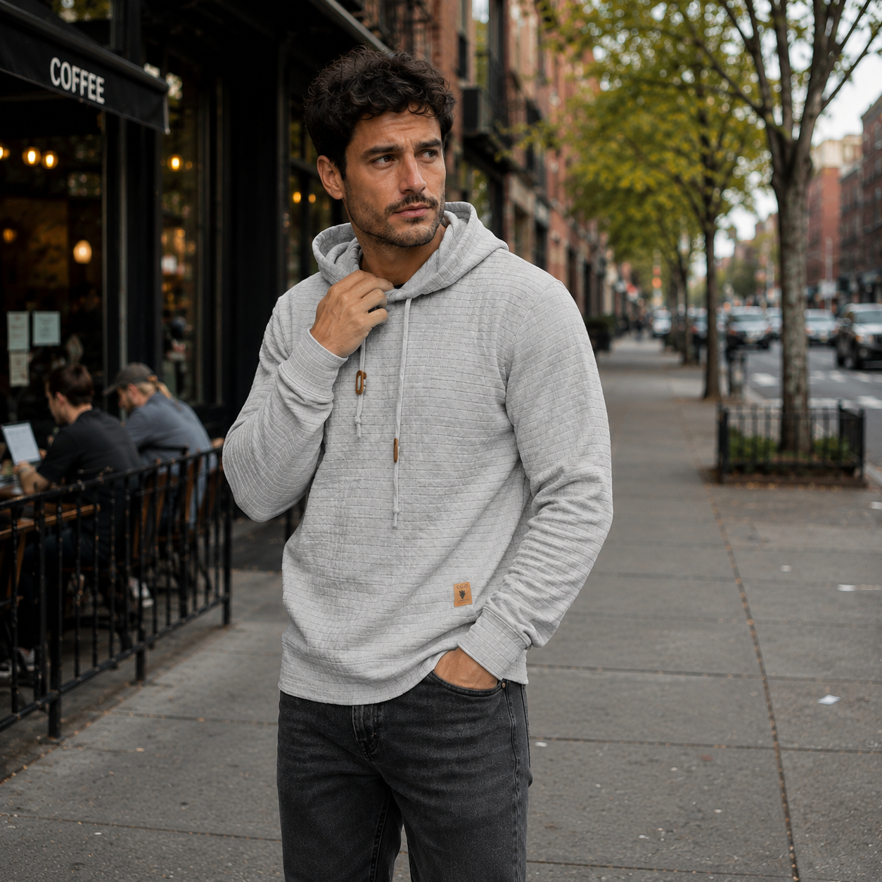 Men's Cotton Hoodie | Pullover | Kangaroo Pocket