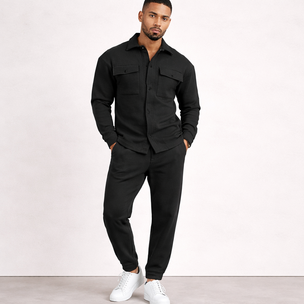Men's Two-Piece Set | Everyday Comfort | Cotton Blend
