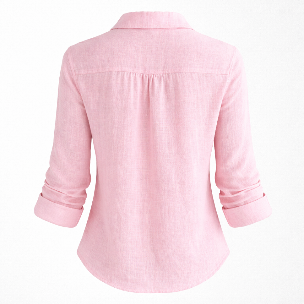 Women's Linen Blouse | Casual Summer Top | Lightweight Fabric