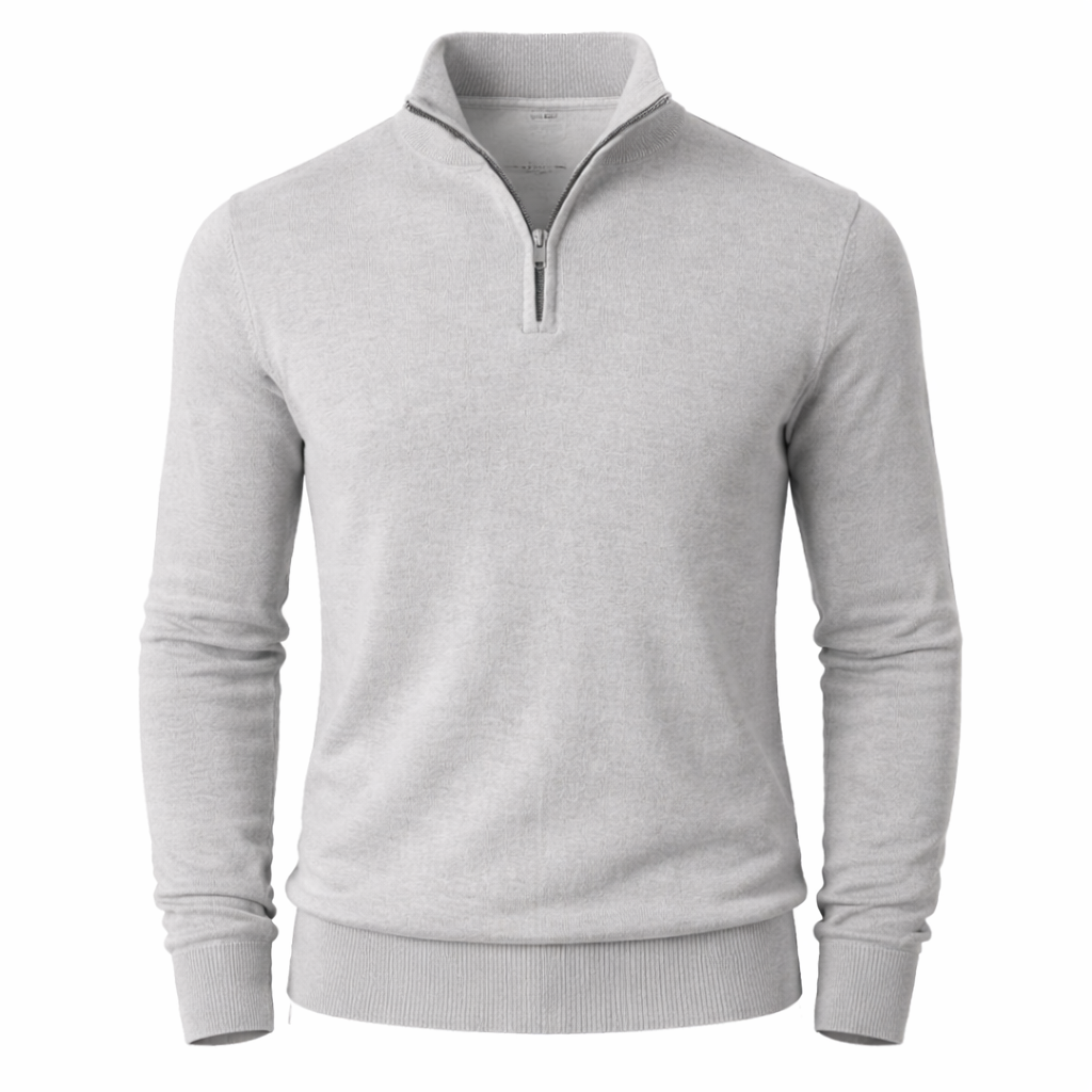 Men's Sweater | Half Zip | Classic Style Top