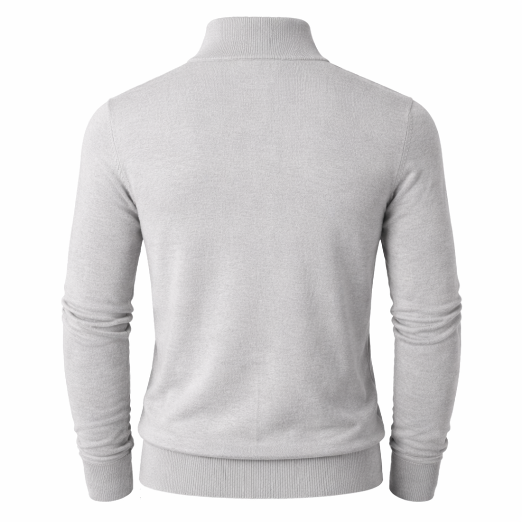 Men's Sweater | Half Zip | Classic Style Top