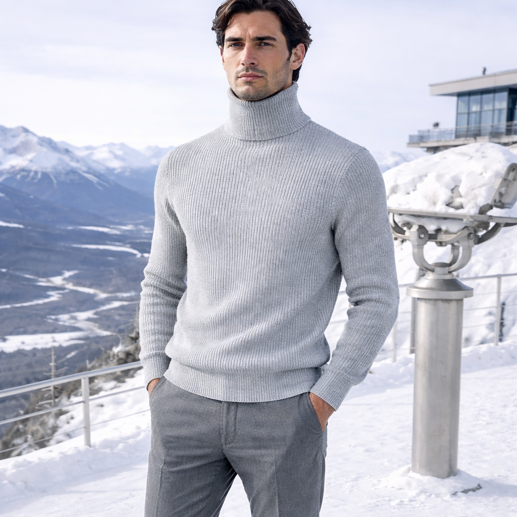 Men’s Roll-Neck Sweater