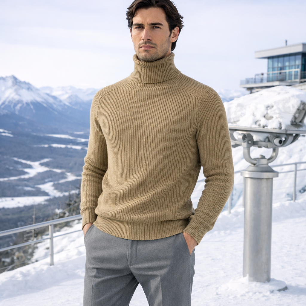 Men’s Roll-Neck Sweater