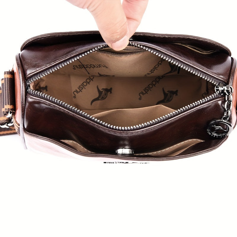 Elegant Women’s Shoulder Bag in Vegan Leather