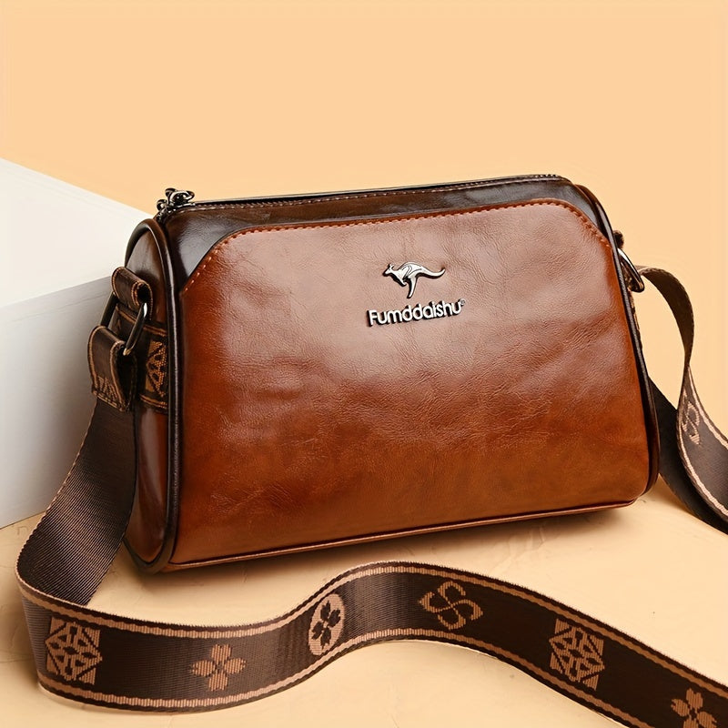 Elegant Women’s Shoulder Bag in Vegan Leather