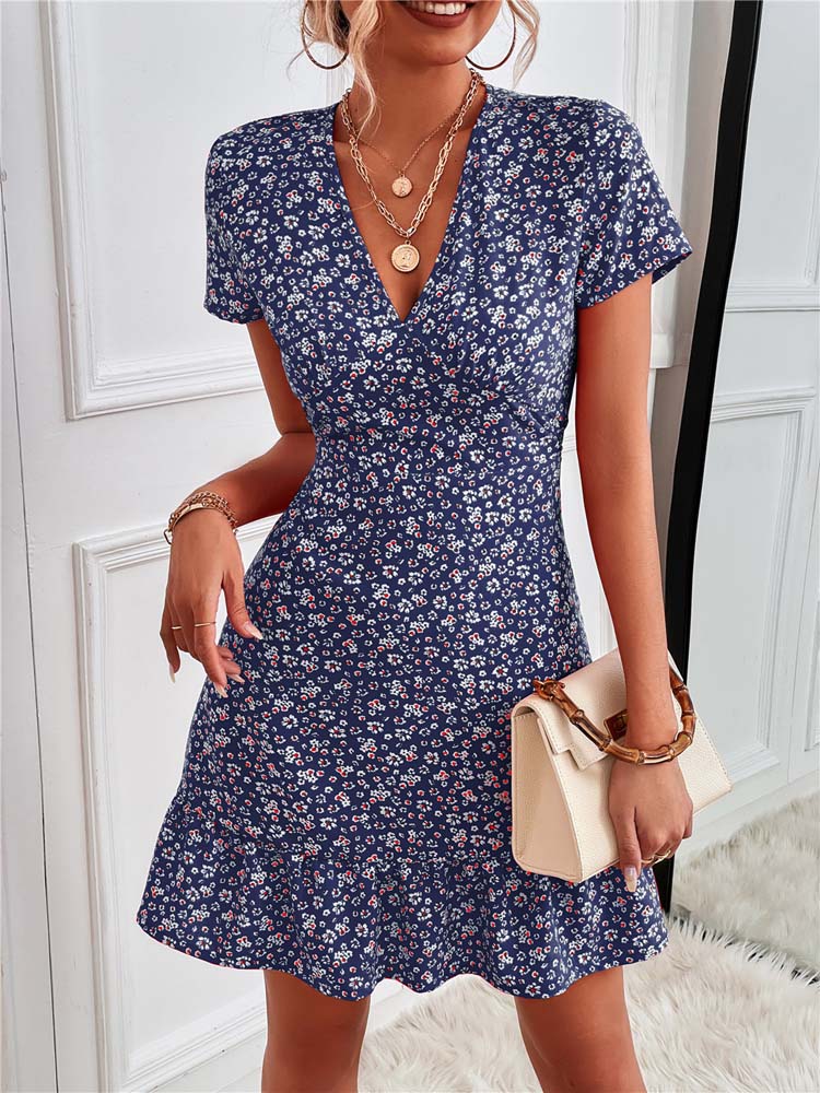 Floral Summer Dress Women | Cotton, Casual | Multiple Colors