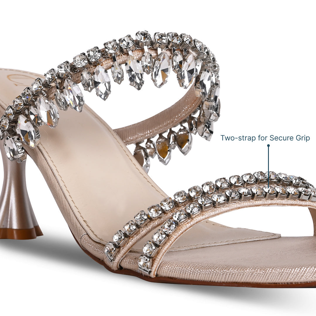 Chandelier Heels | Party Sandals | Rhinestone Sparkly