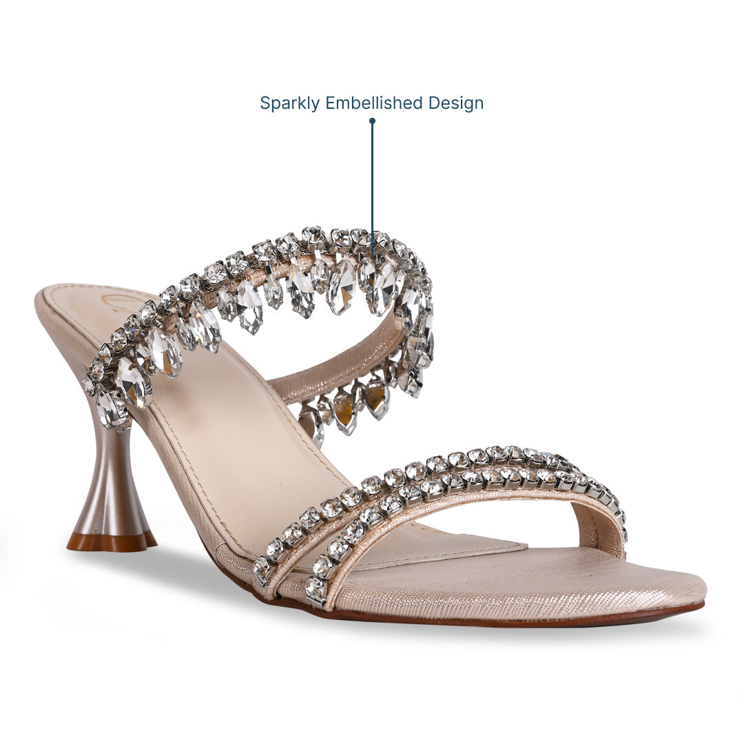 Chandelier Heels | Party Sandals | Rhinestone Sparkly