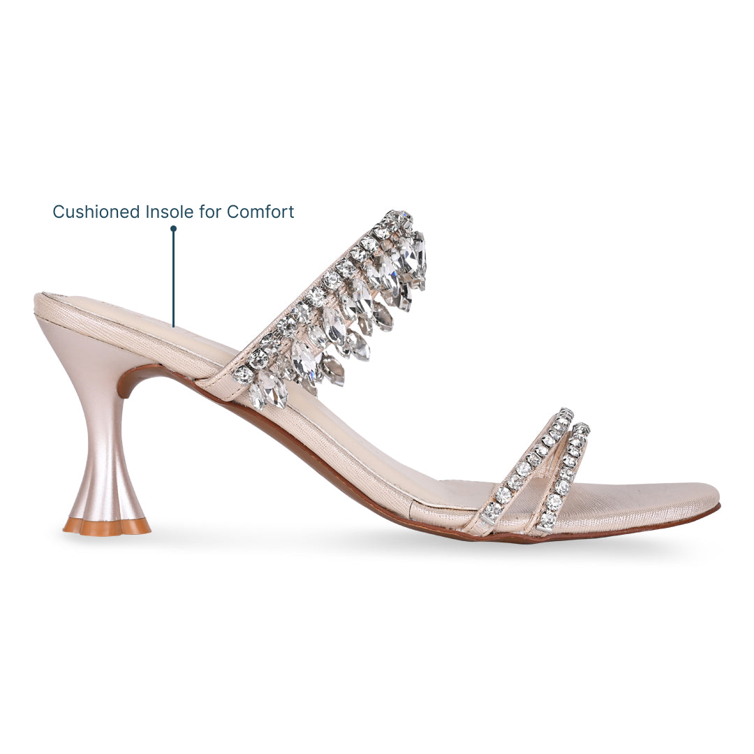 Chandelier Heels | Party Sandals | Rhinestone Sparkly