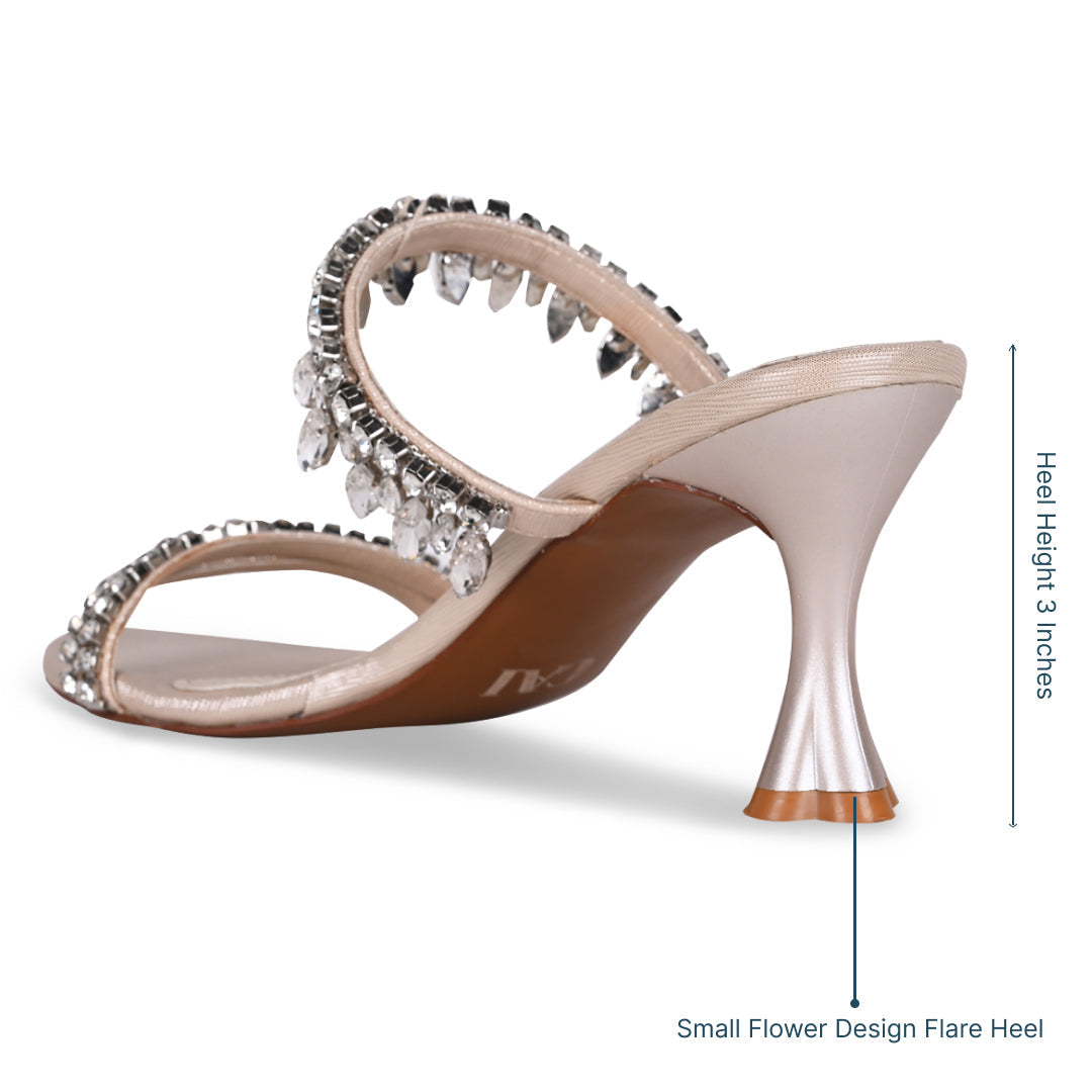 Chandelier Heels | Party Sandals | Rhinestone Sparkly