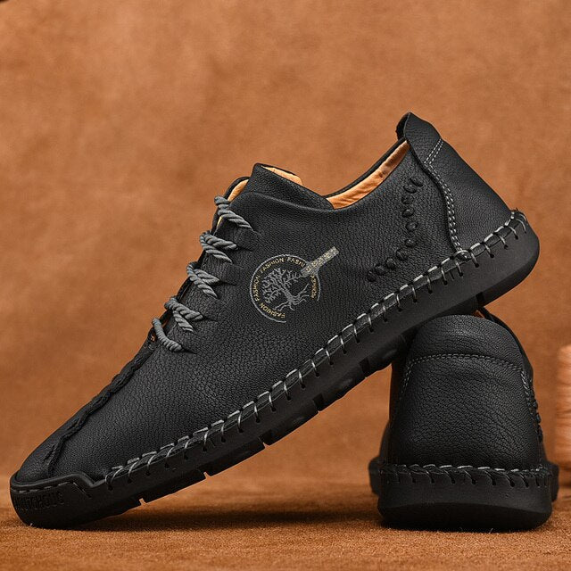 Men's Orthopedic Leather Shoes | Italian Style, Handcrafted