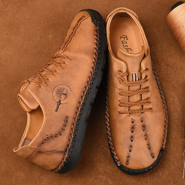 Men's Orthopedic Leather Shoes | Italian Style, Handcrafted