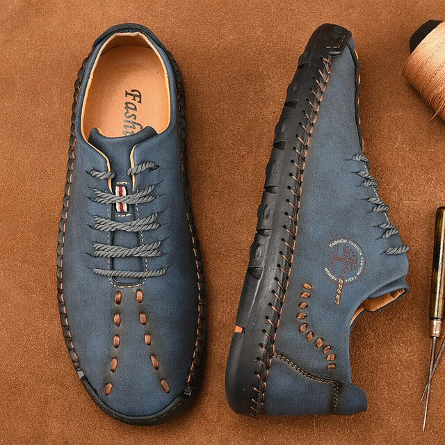 Men's Orthopedic Leather Shoes | Italian Style, Handcrafted