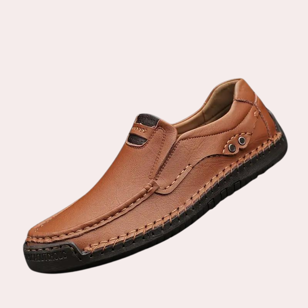 Men's Leather Loafers | Comfort Slip-On | Casual Style