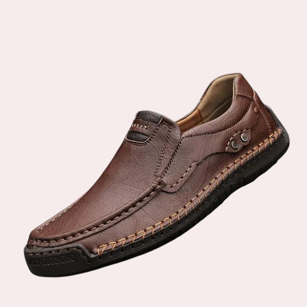Men's Leather Loafers | Comfort Slip-On | Casual Style