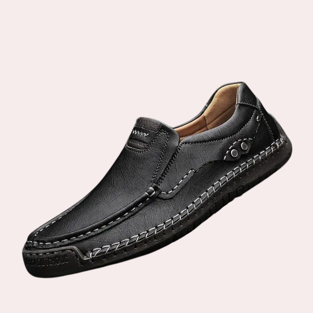 Men's Leather Loafers | Comfort Slip-On | Casual Style