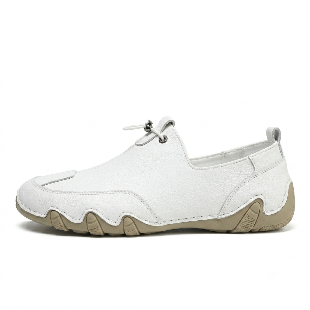 Men's Orthopedic Leather Shoes | Arch Support, Wide Fit
