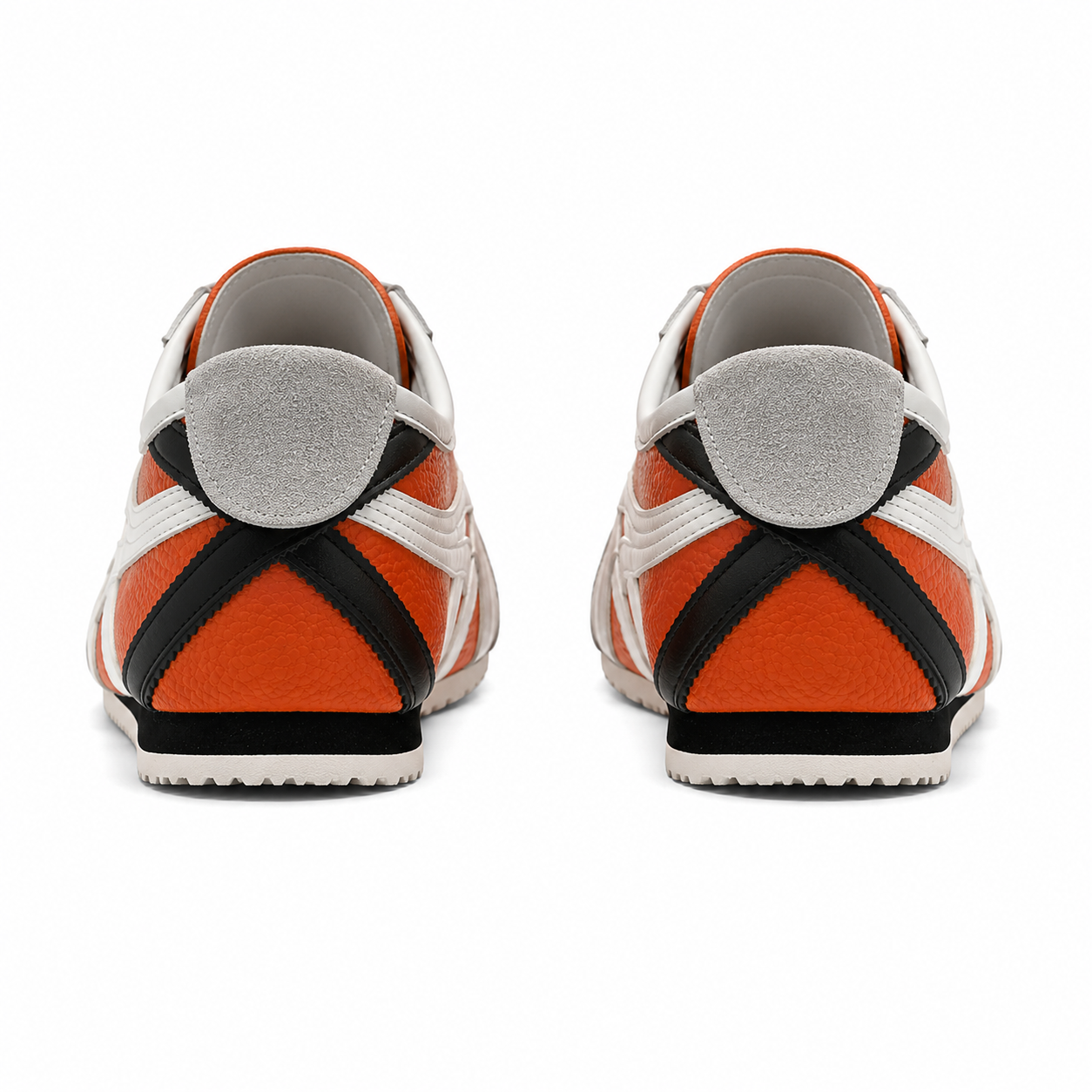 Men's Retro Sneakers | Geometric Design | Colorful Summer Shoes