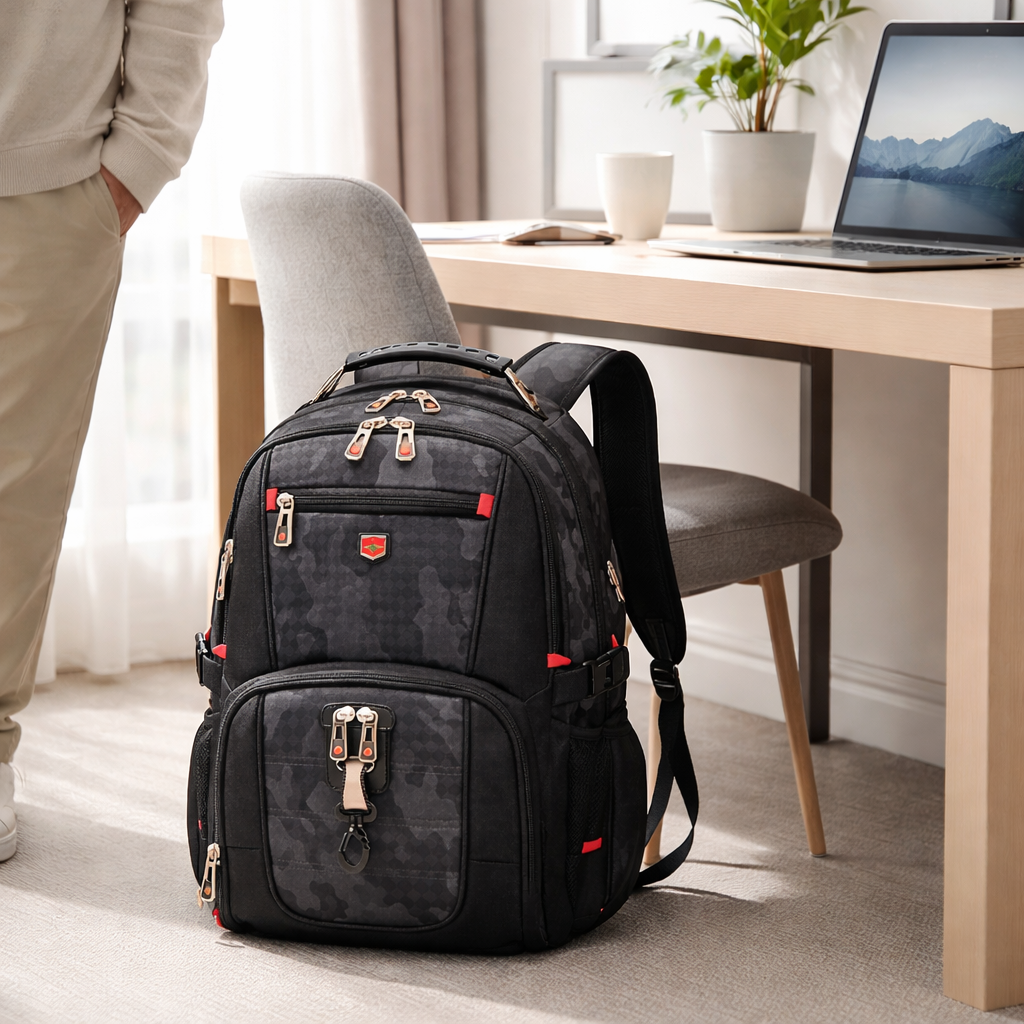 Laptop Backpack | USB Charging Port, Waterproof | Business, Travel