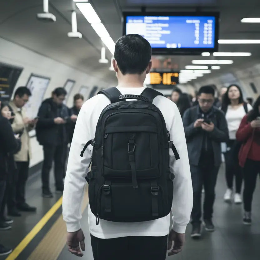 Travel Backpack | Men's, Large, Waterproof | Carry On Bag