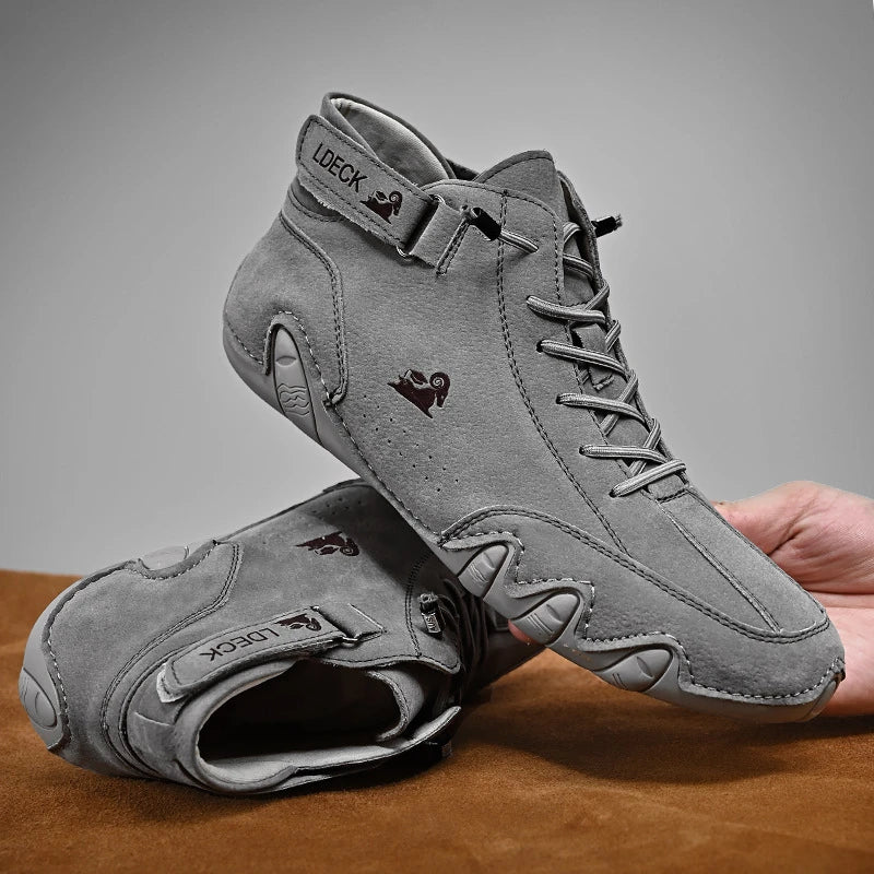 Barefoot Shoes Leather | Men's, Non-Slip, Orthopedic Support