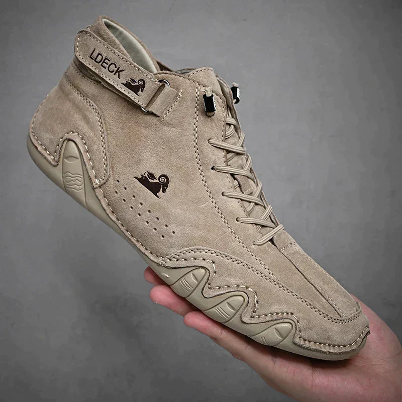 Barefoot Shoes Leather | Men's, Non-Slip, Orthopedic Support
