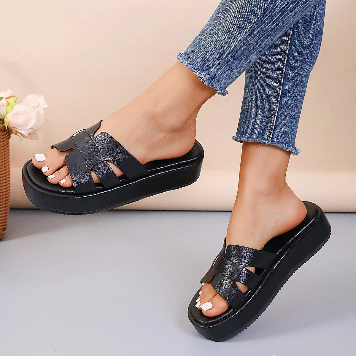 Women's Wide Fit Arch Support Sandals | Ergonomic, Foldable