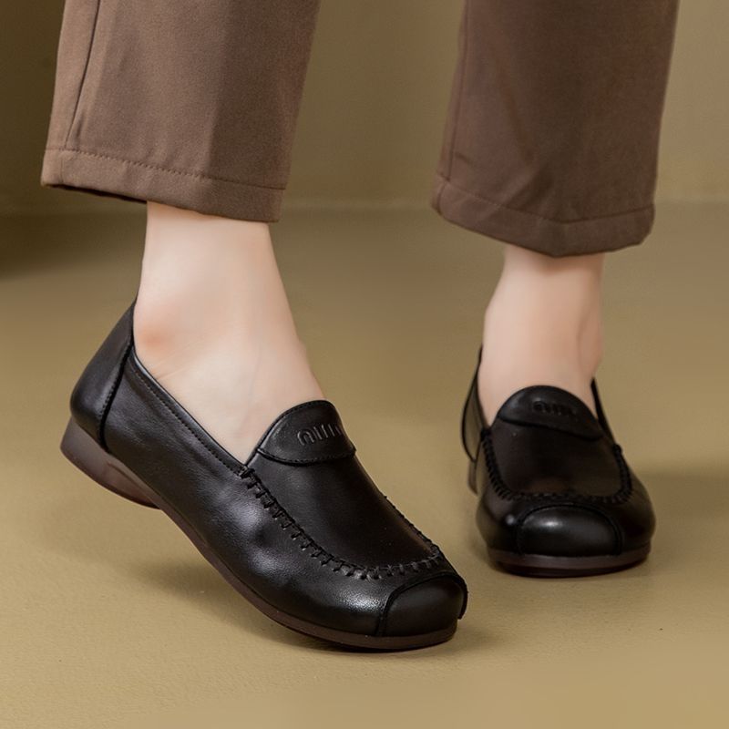Women's Leather Shoes | Wide Fit, Comfort | Brown, Black, White