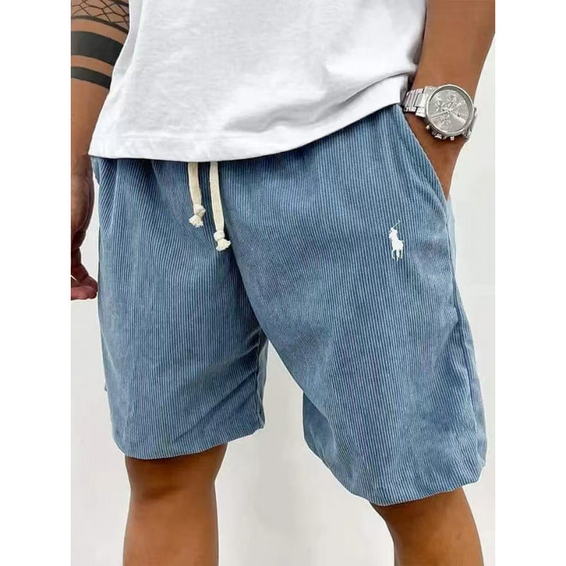 Zinnia casual pants made of soft cotton blend with elastic waistband