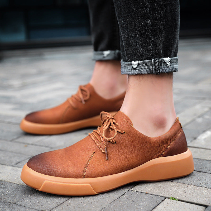 Women's Leather Shoes | Wide Fit, Cushioned Comfort | Brown, Black