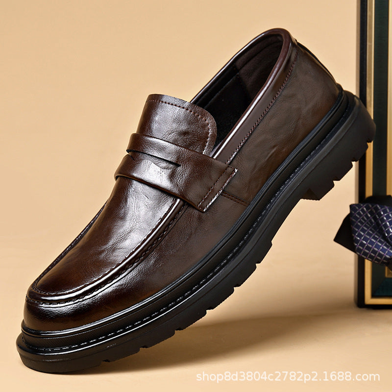 Men's Leather Loafers | Comfort Slip-On | Brown, Black