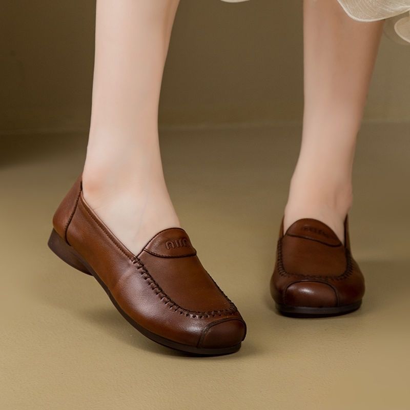 Women's Leather Shoes | Wide Fit, Comfort | Brown, Black, White