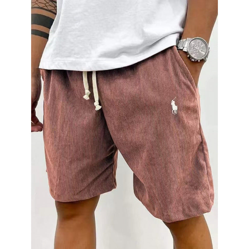 Zinnia casual pants made of soft cotton blend with elastic waistband