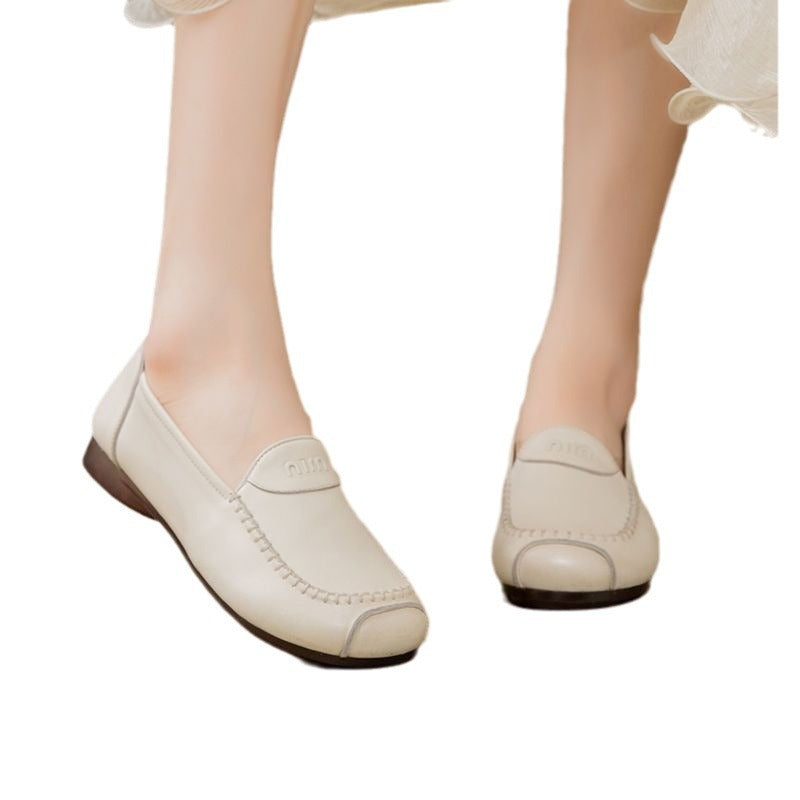 Women's Leather Shoes | Wide Fit, Comfort | Brown, Black, White