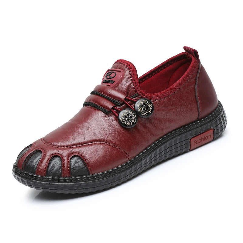 Women's Leather Shoes | Wide Fit, Breathable | Comfort Everyday