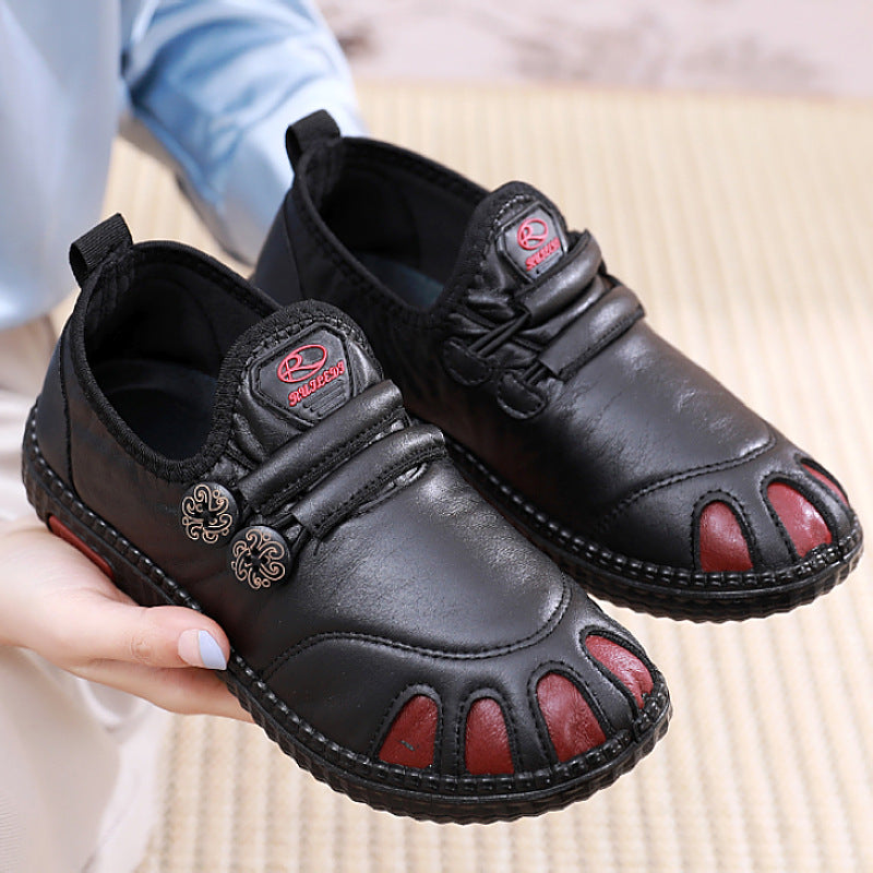 Women's Leather Shoes | Wide Fit, Breathable | Comfort Everyday