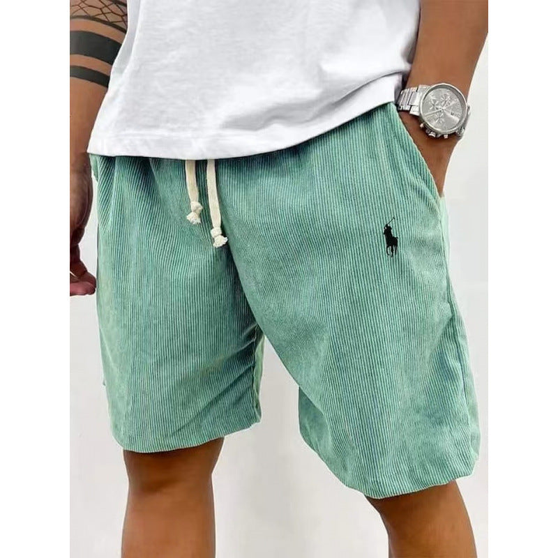 Zinnia casual pants made of soft cotton blend with elastic waistband