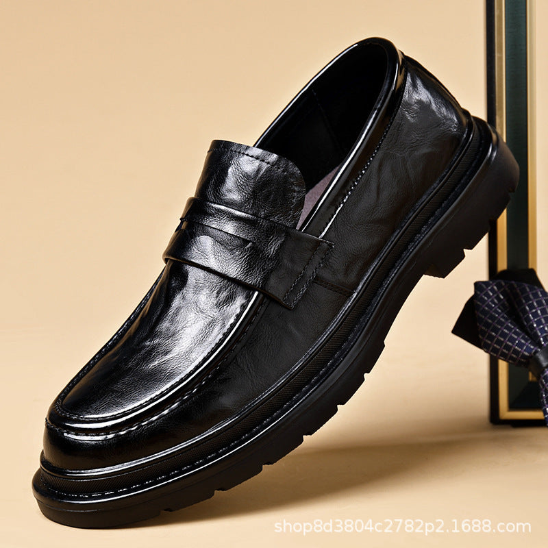 Men's Leather Loafers | Comfort Slip-On | Brown, Black