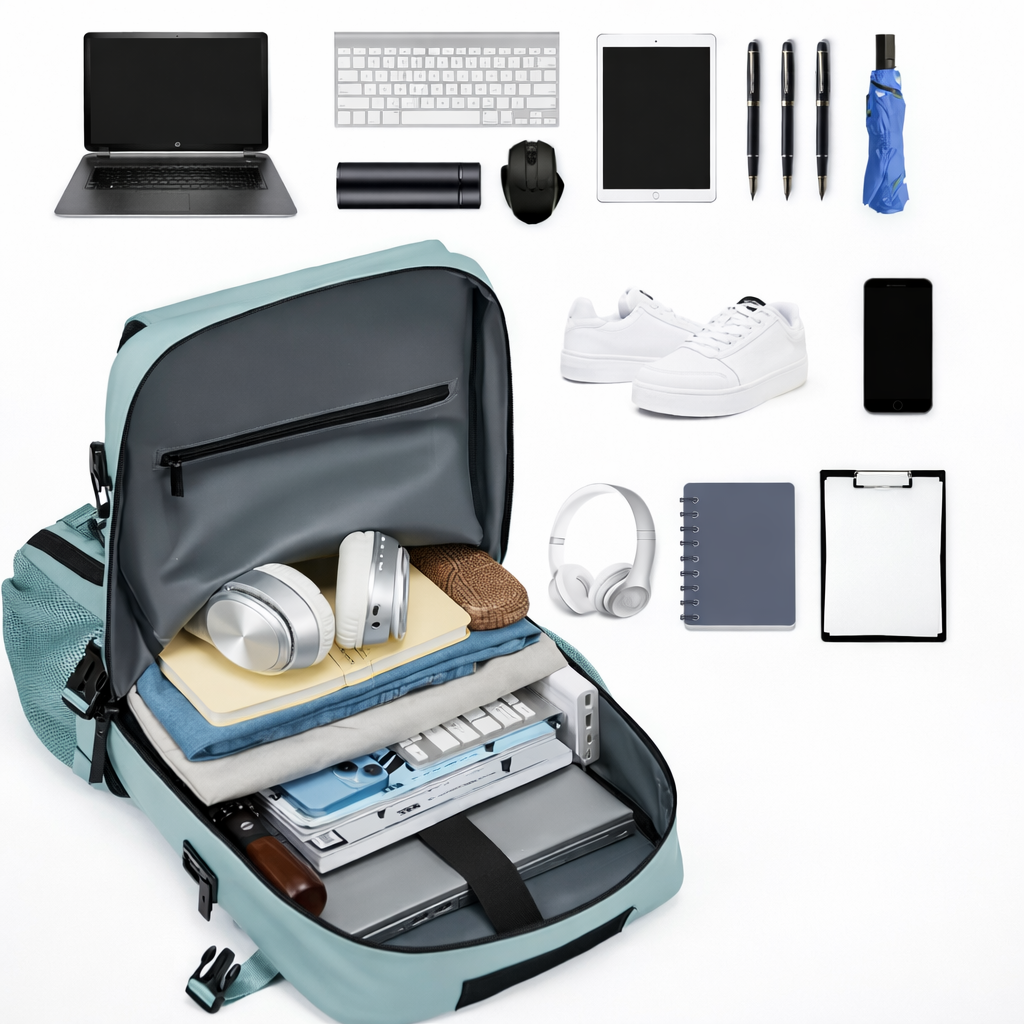 Large Travel Backpack | Waterproof, Durable | Carry On