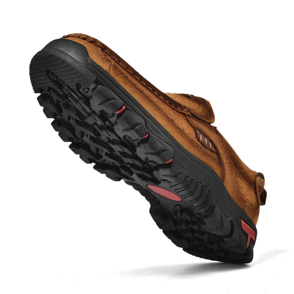 Men's Orthopedic Slip-On Shoes | Leather, Ergonomic, Non-Slip