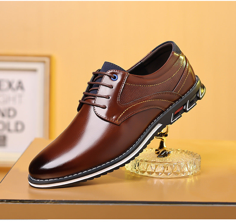 Orthopedic Men Shoes | Leather Slip-On, Hiking | Cushioned