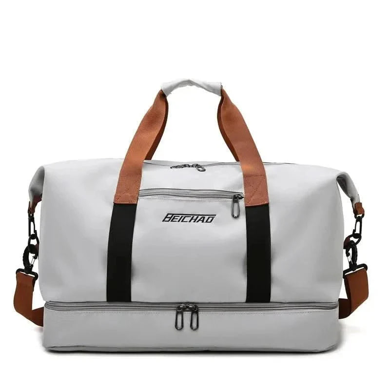 Portable Fitness Sport Bag with Smart Compartments