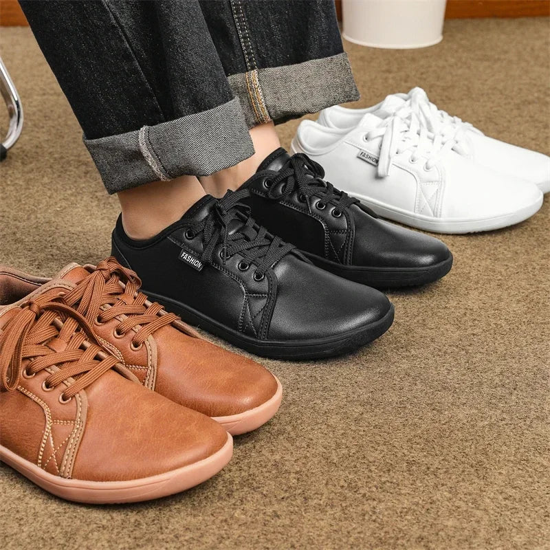 Barefoot Shoes Leather | Minimalist Design | Flexible Sole