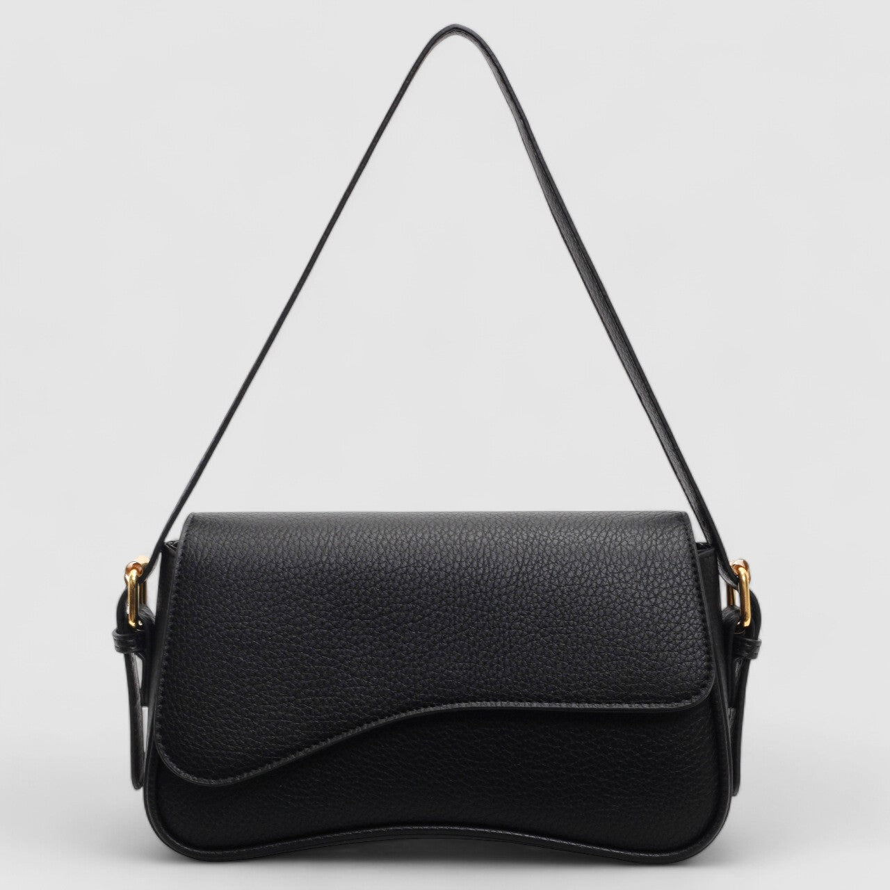 Zoëy - Wavy Shoulder Bag Vegan Leather