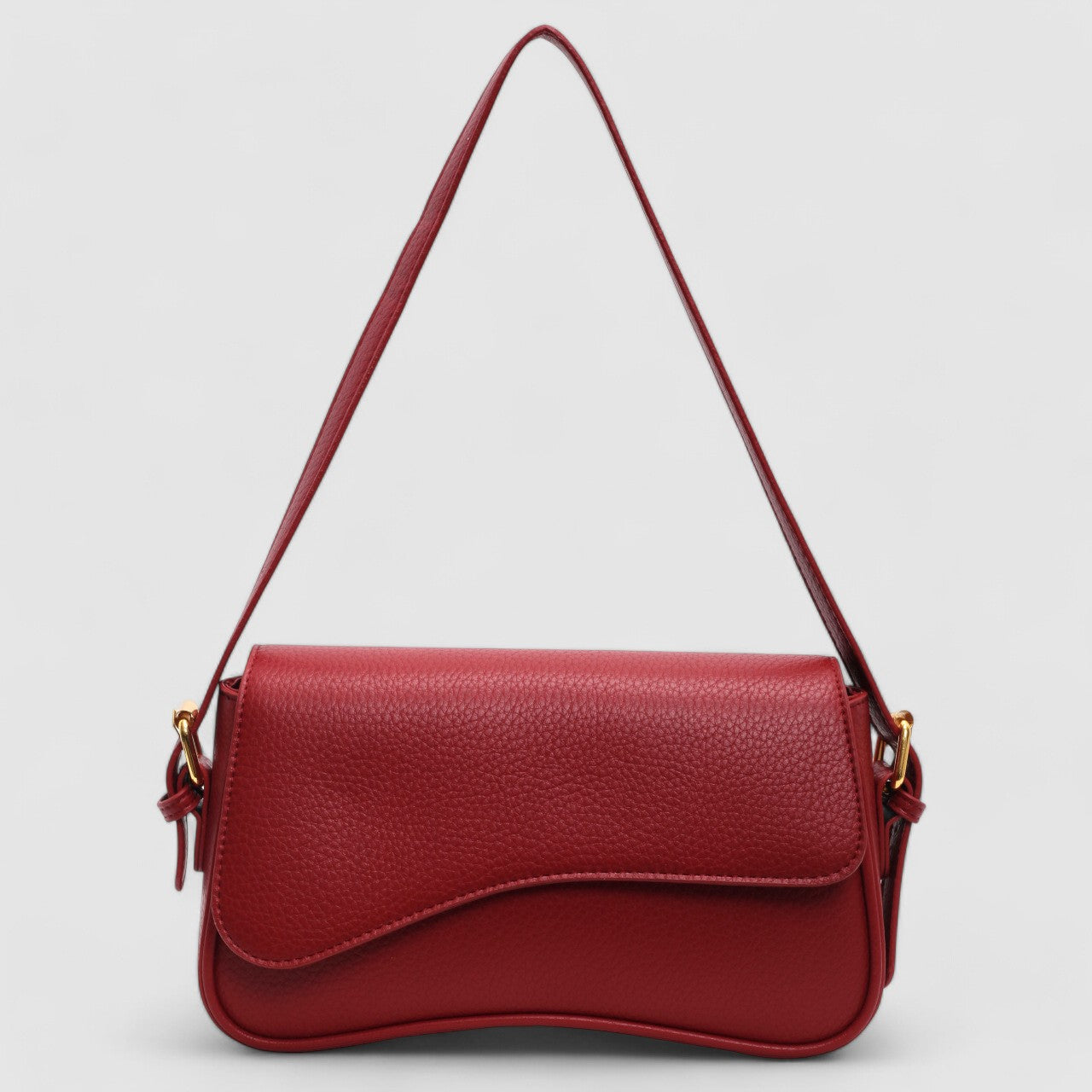 Zoëy - Wavy Shoulder Bag Vegan Leather