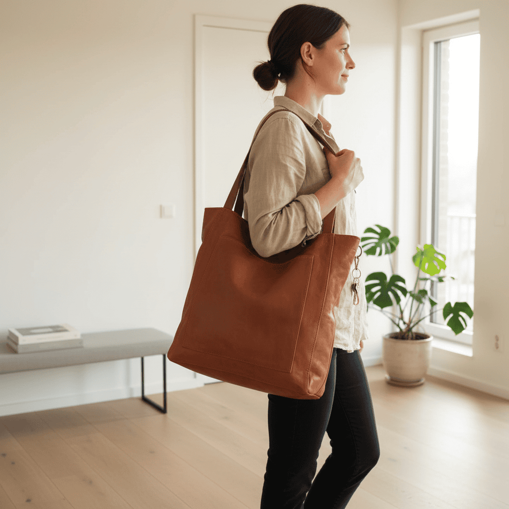 Carmé - Leather Shoulder Bag for Everyday Style