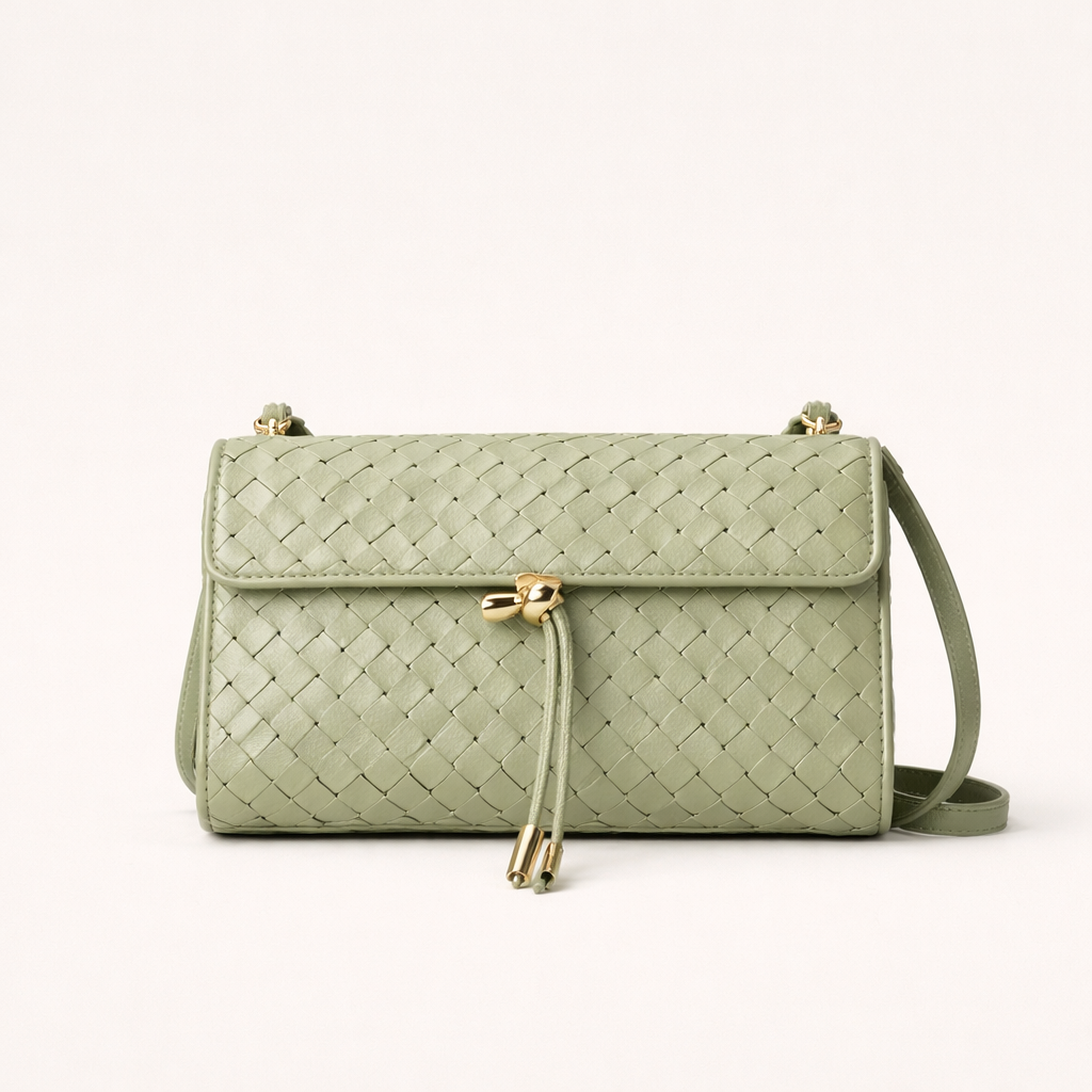 Shoulder Bag | Woven Leather | Everyday Casual Bag